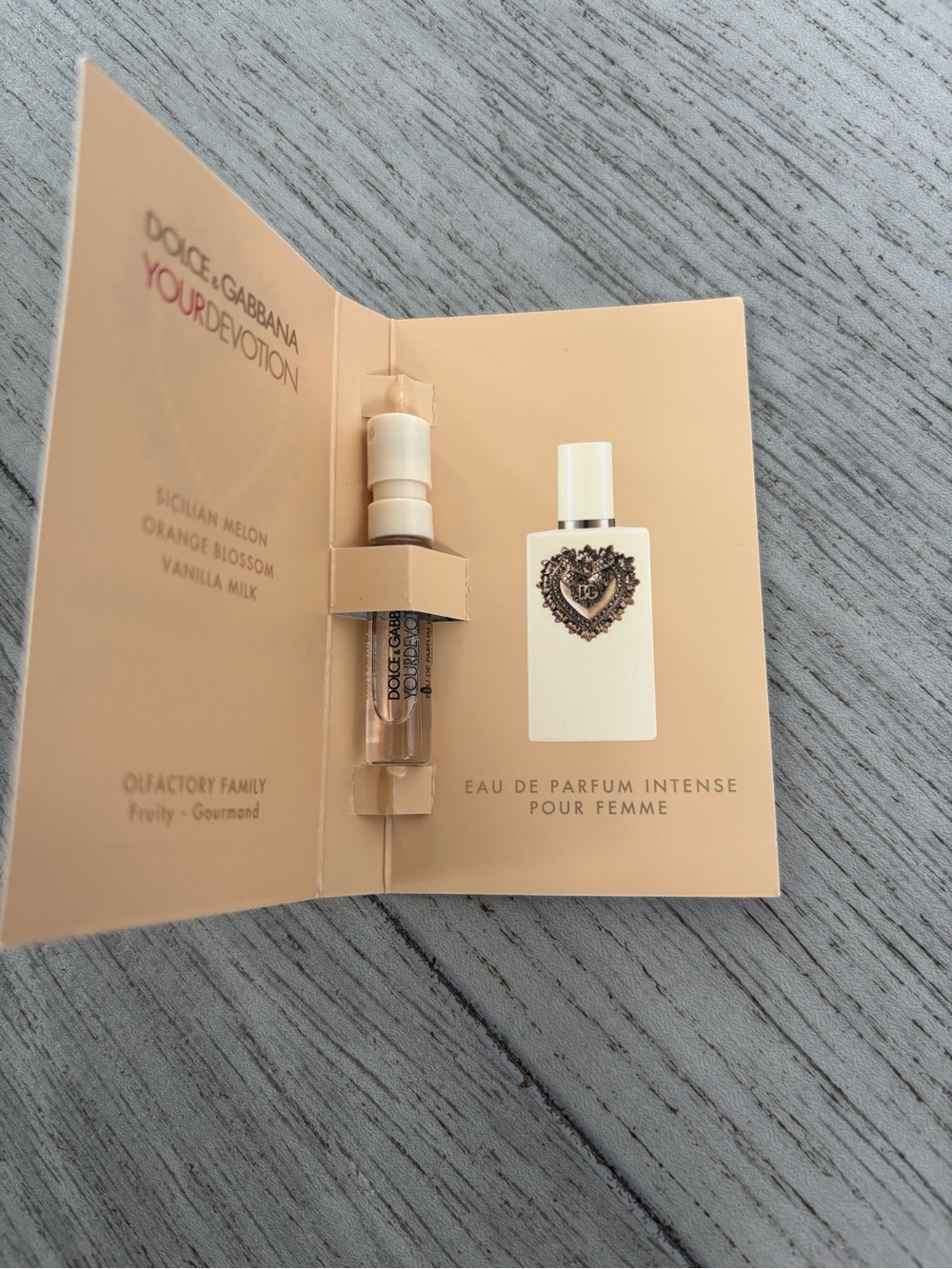 Dolce & Gabbana Your Devotion mini fragrance. BNWT.